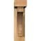 Ekena Millwork Imperial Block Rough Sawn Bracket w/ Offset Brace, Western Red Cedar, 4"W x 14"D x 14"H BKT0402X14X14IMP05RWR - alternate 4